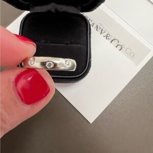 Tiffany & Co. Etoile Diamond Platinum Eternity Band